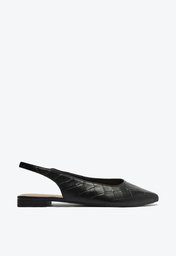 Sapatilha Nude Anacapri Taupe Slingback Bico Fino Zz Mall
