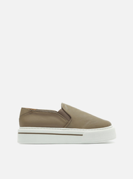 Slip On Nude Arezzo Sola Alta Zz Mall