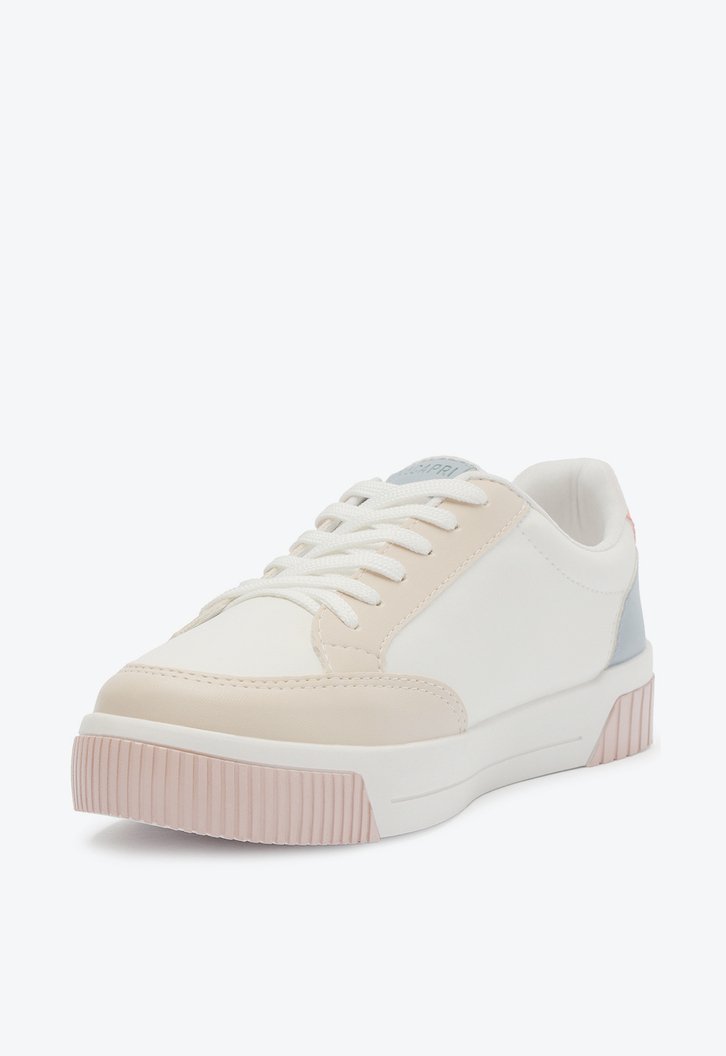 T Nis Branco E Nude Anacapri Sola Alta Zz Mall