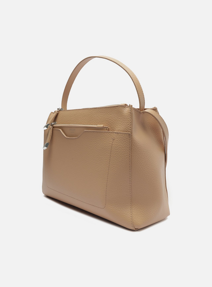 Bolsa Tote Nude Arezzo Emilly Grande Zz Mall