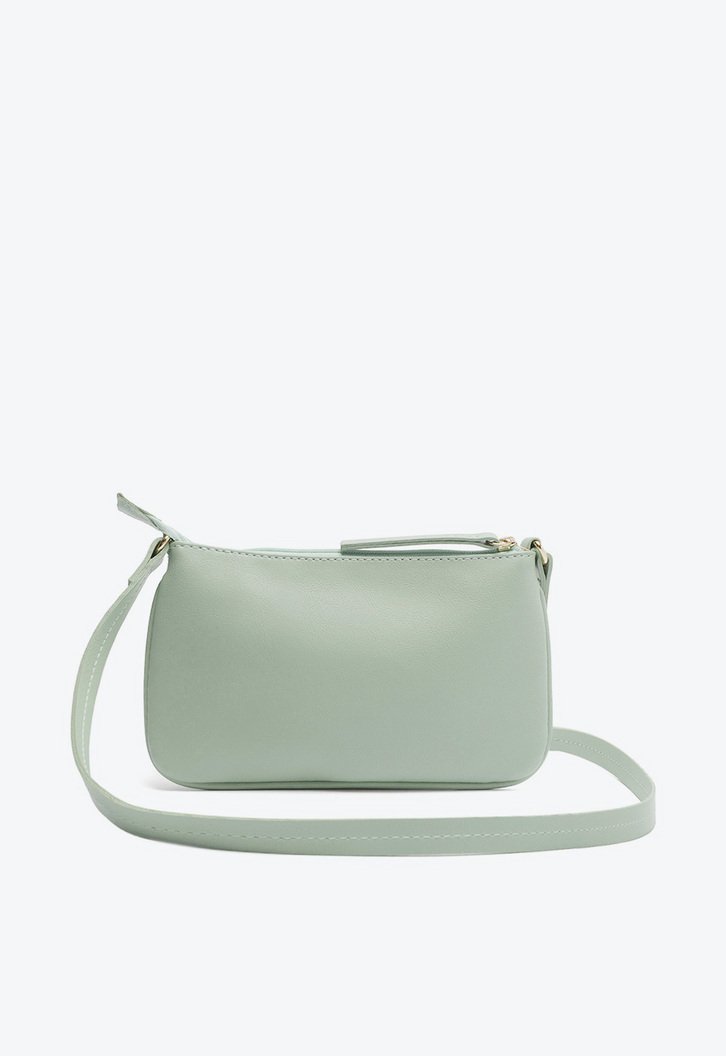Bolsa Crossbody Nude E Verde Anacapri Pequena Palha Zz Mall