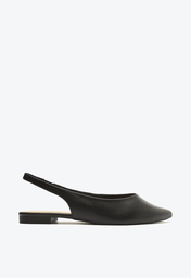 Sapatilha Nude Anacapri Taupe Slingback Bico Fino Zz Mall