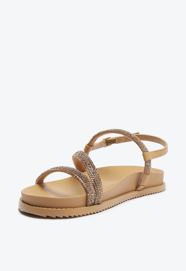 Sand Lia Nude Anacapri Tr S Tiras Glam Zz Mall