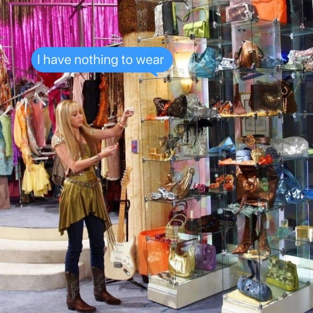 Guarda-Roupa cheio e nada para vestir?