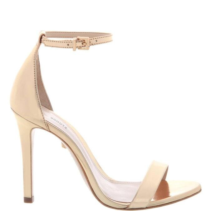 sandalia dourada schutz