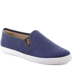Tênis Anacapri Slip On Zigzag Azul