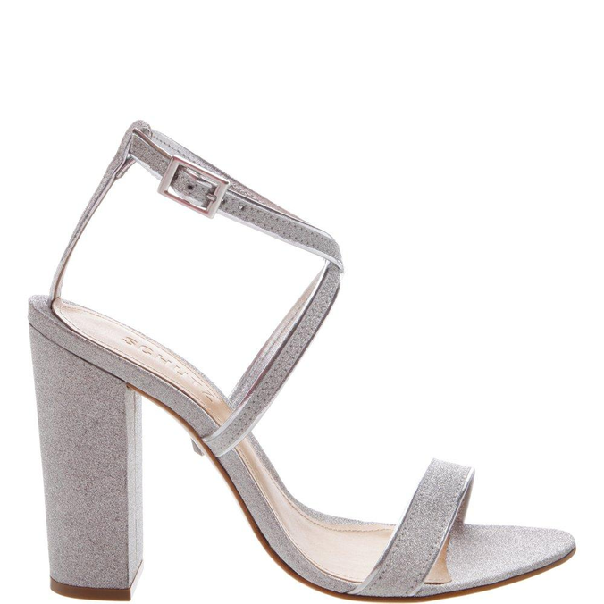 schutz sandalia prata