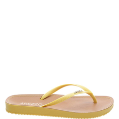 Chinelo Arezzo Beach Chic Amarelo