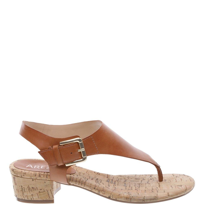 sandalia de cortiça arezzo