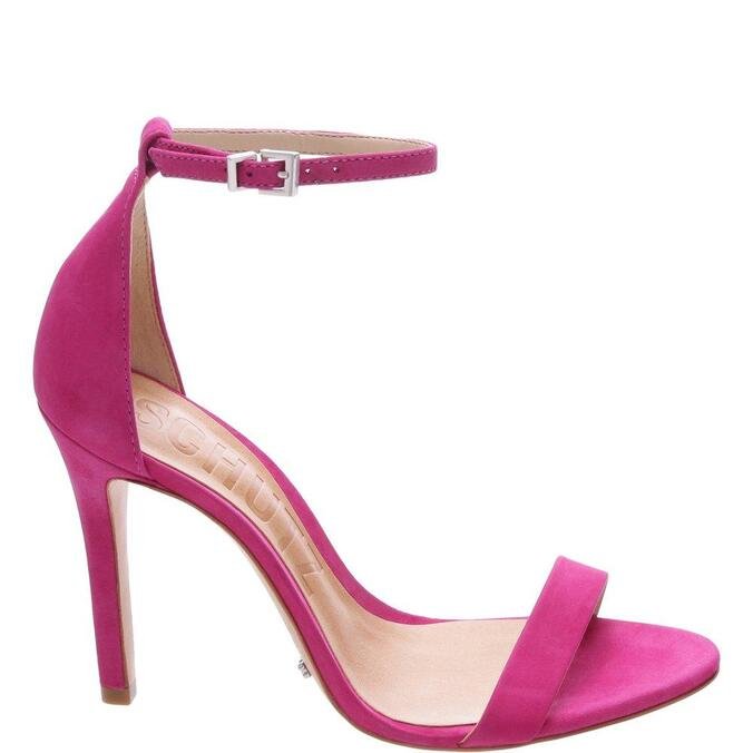 Sandália Keyla Amarração Couro Rosa | Schutz