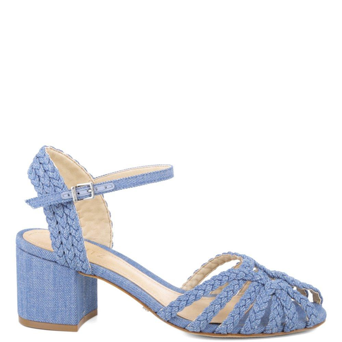 Sandália Schutz Summer Jeans Blue | ZZ MALL