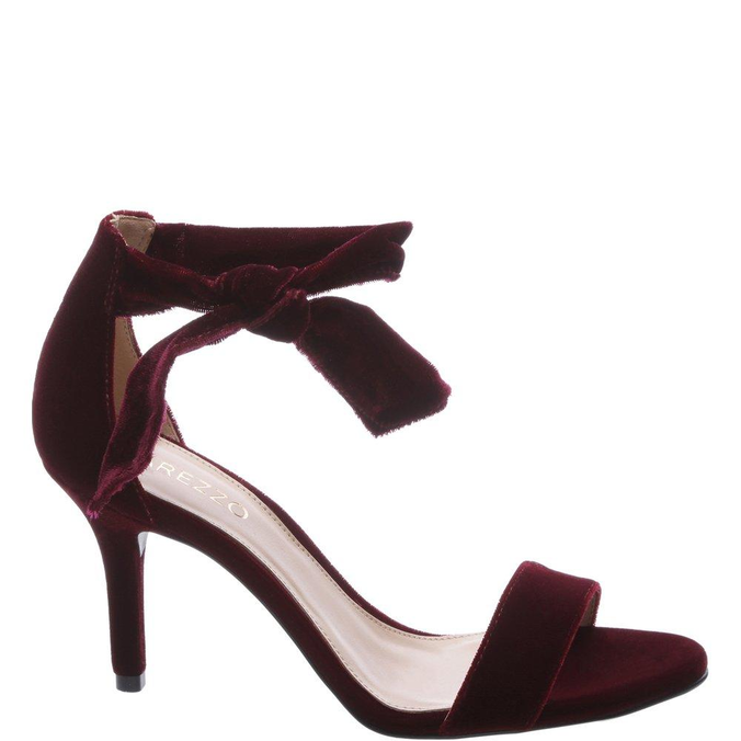 sandalia com laço no tornozelo arezzo