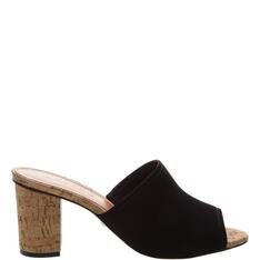 tamanco salto fino arezzo