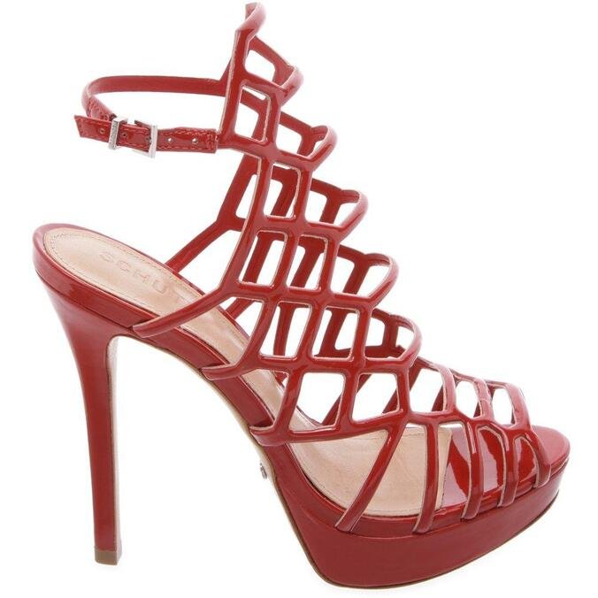 Sandália Schutz Juliana Meia Pata Scarlet | ZZ MALL
