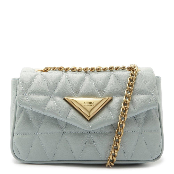 light blue bucket bolsa