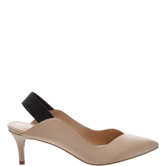 scarpin nude aberto
