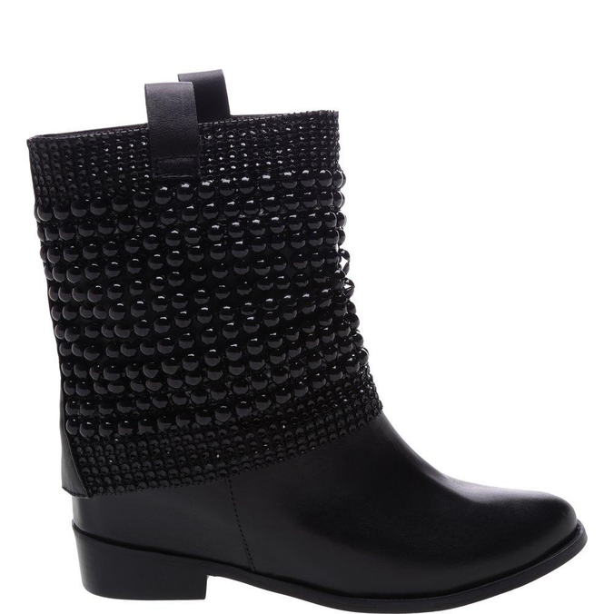 bota couro schutz