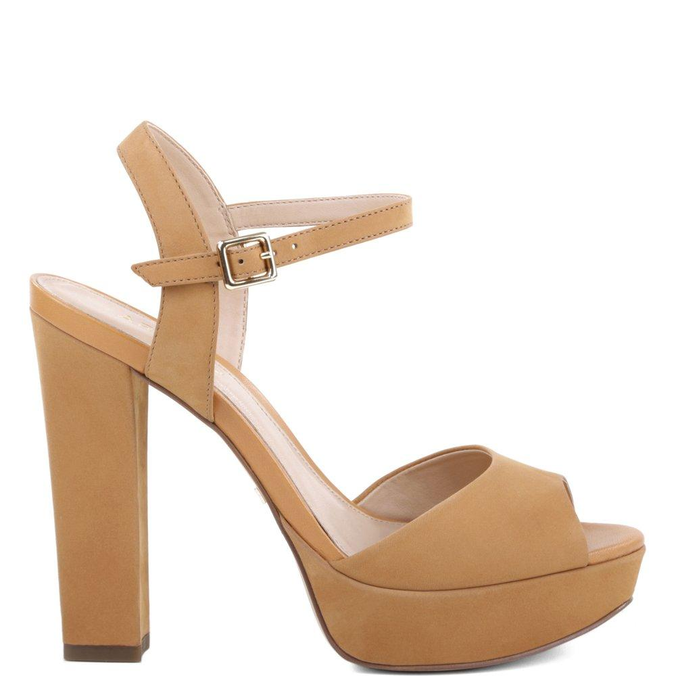 scarpin meia pata arezzo
