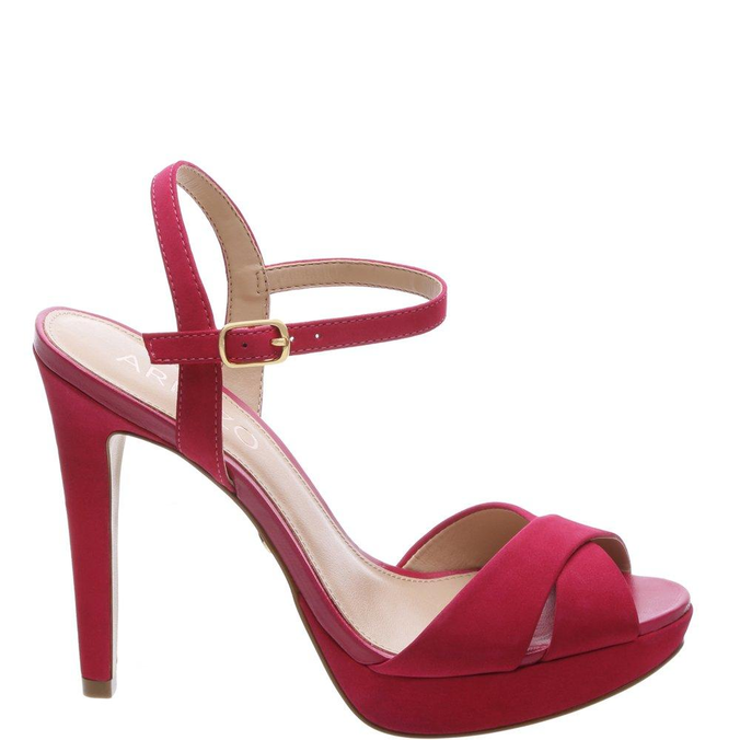 sandalia pink arezzo