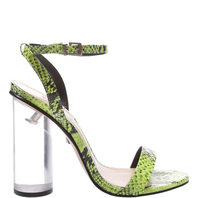 sandalia schutz neon