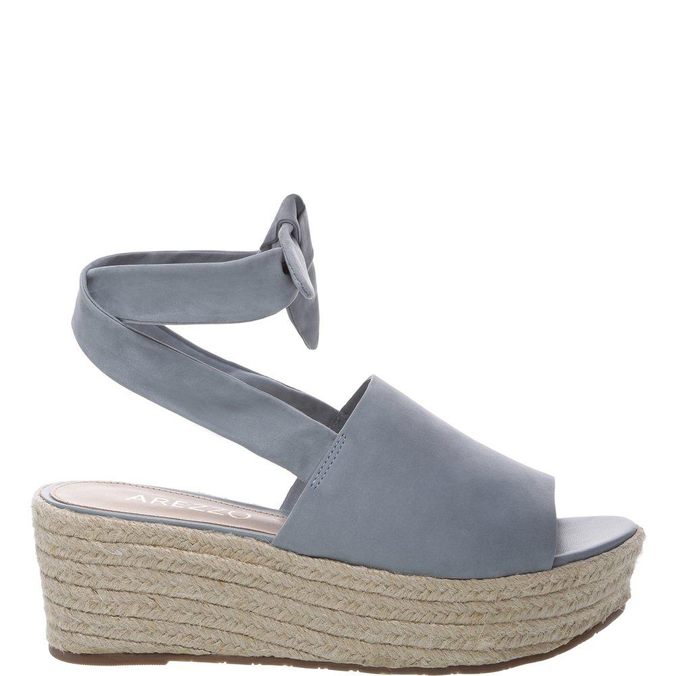 sandalia arezzo espadrille