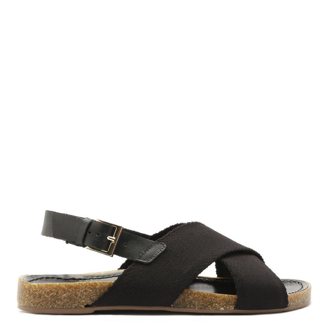 sandalia salto baixo arezzo