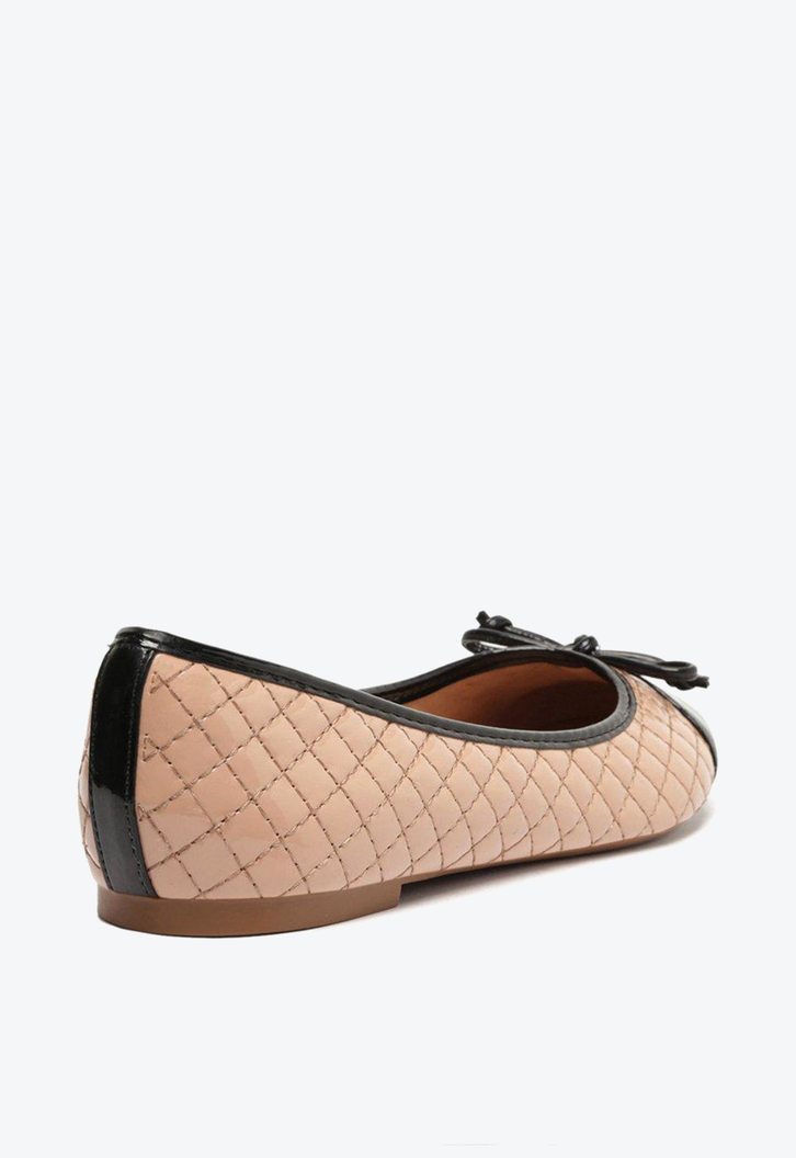 Sapatilha Preta E Bege Arezzo Classic