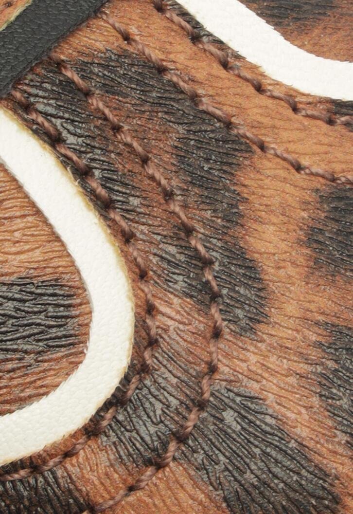 Tênis Tec A25 Detalhe Animal Print Zebra