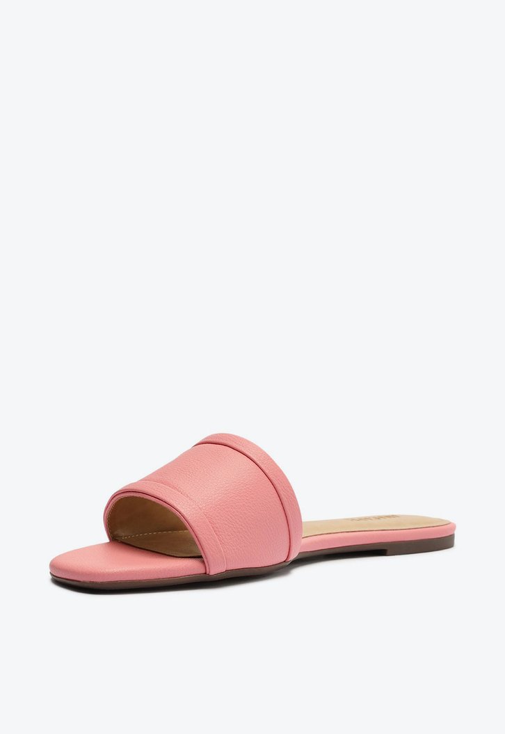 Rasteira Rosa Rosé Anacapri Flat