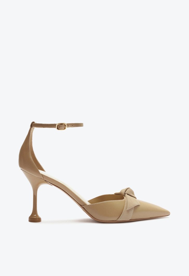 Clarita Flare Pump 85 Semolina