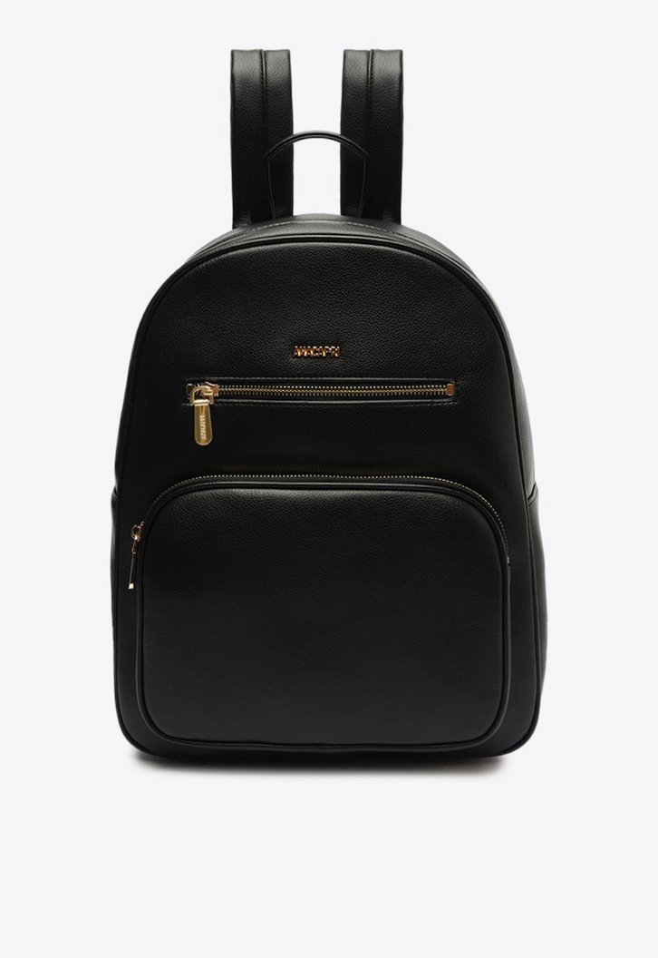 Mochila Preta Anacapri Média Multi Bolsos