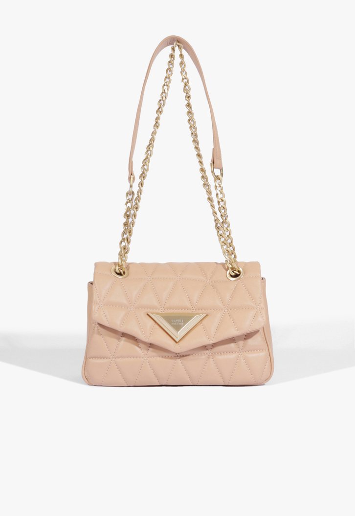 Bolsa Tiracolo Bege Schutz Pequena Matelassê 944