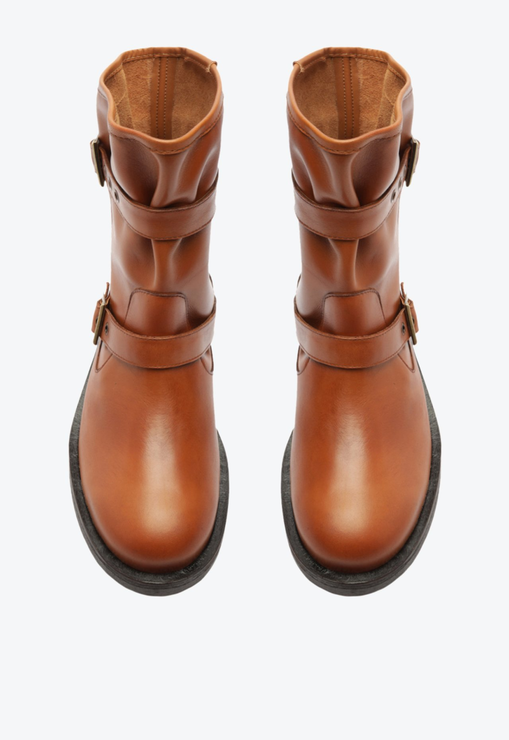 Bota Bronson Couro Marrom