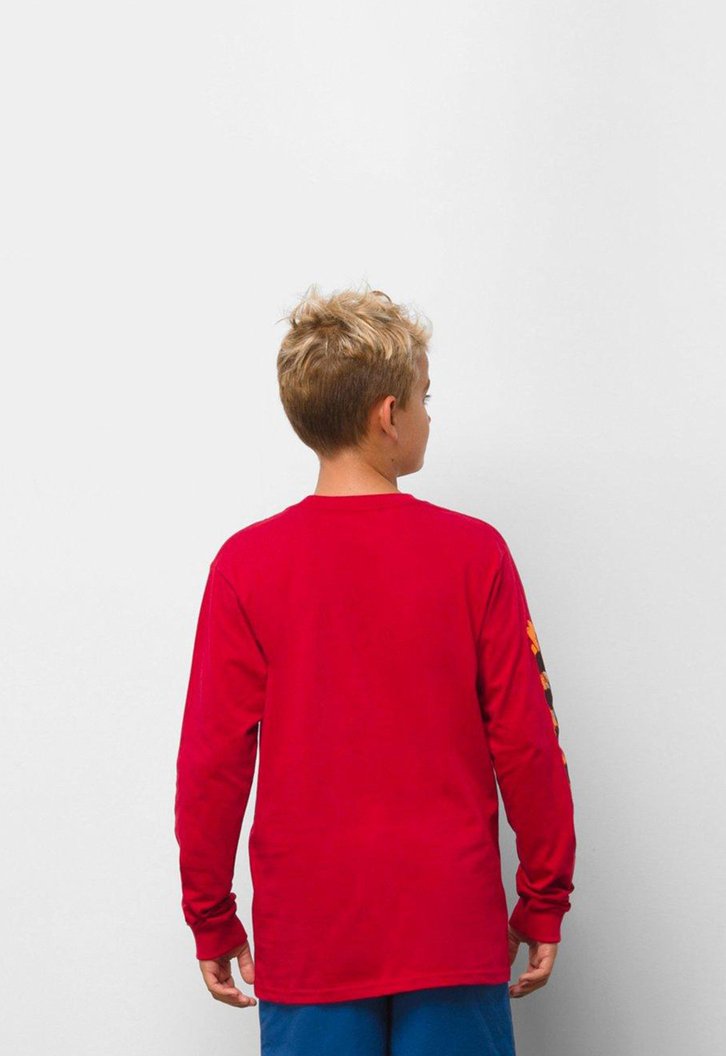 Camiseta Vans Infantil Crayon Ls X Crayola Chili Pepper