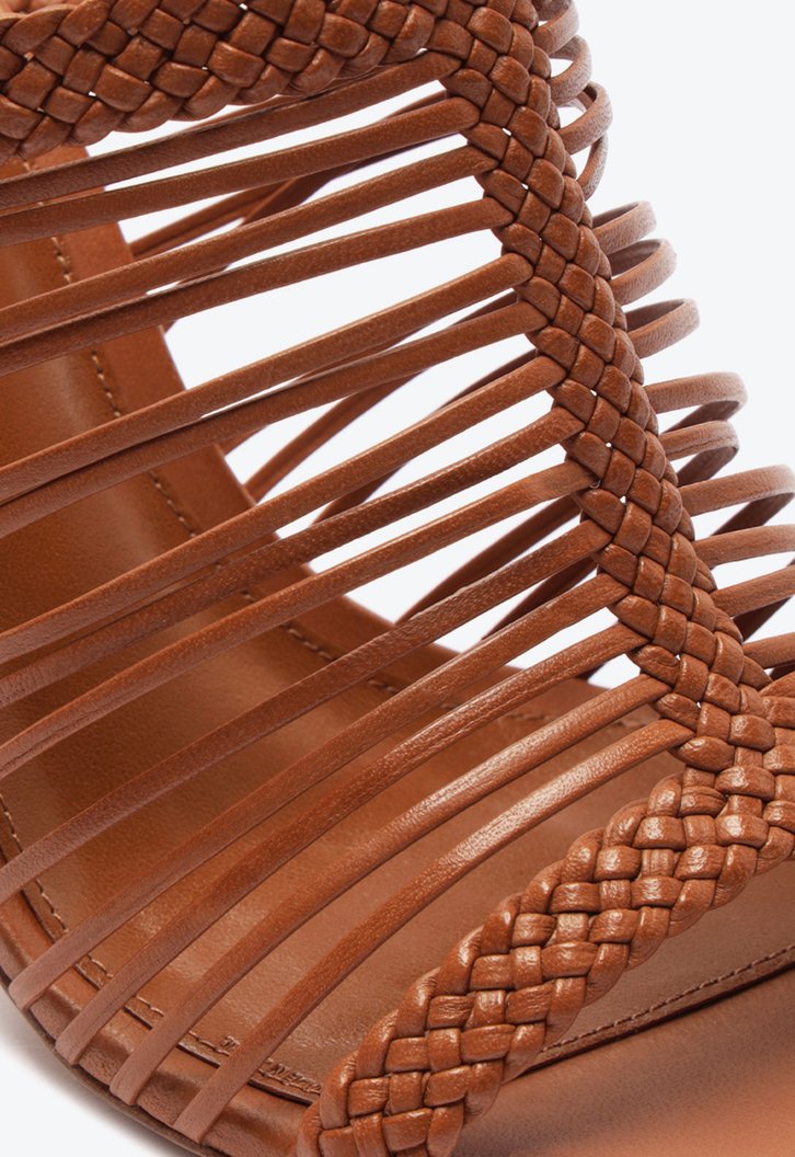 Nessa Woven 90 Espresso | ZZ MALL