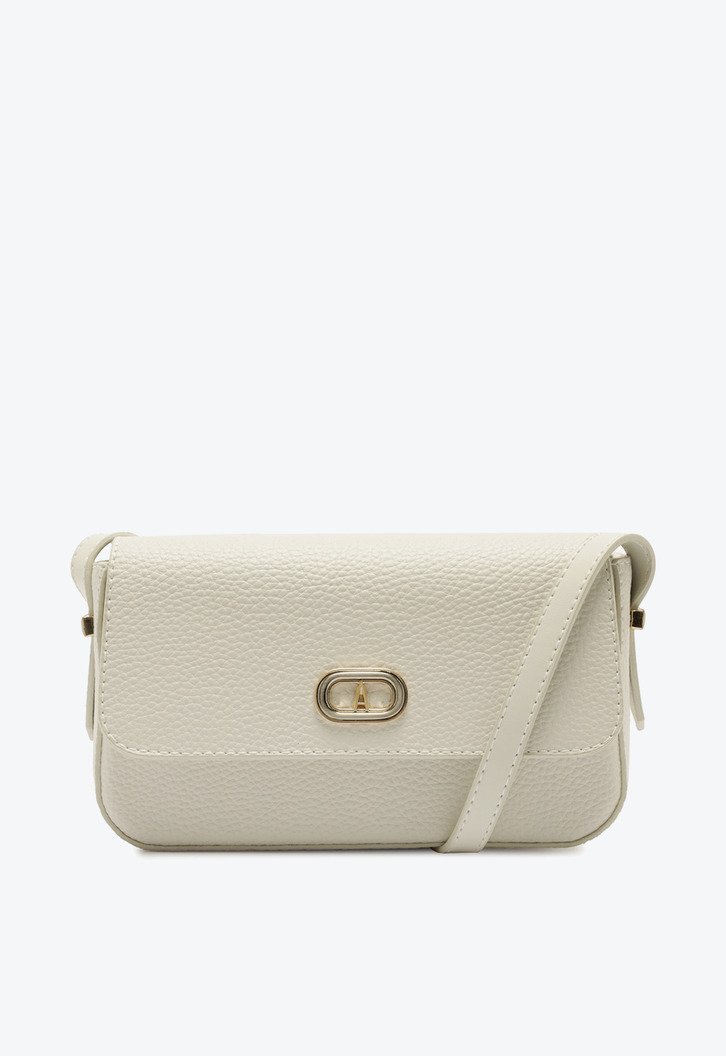 Bolsa Tiracolo Média Estruturada Classic Branca