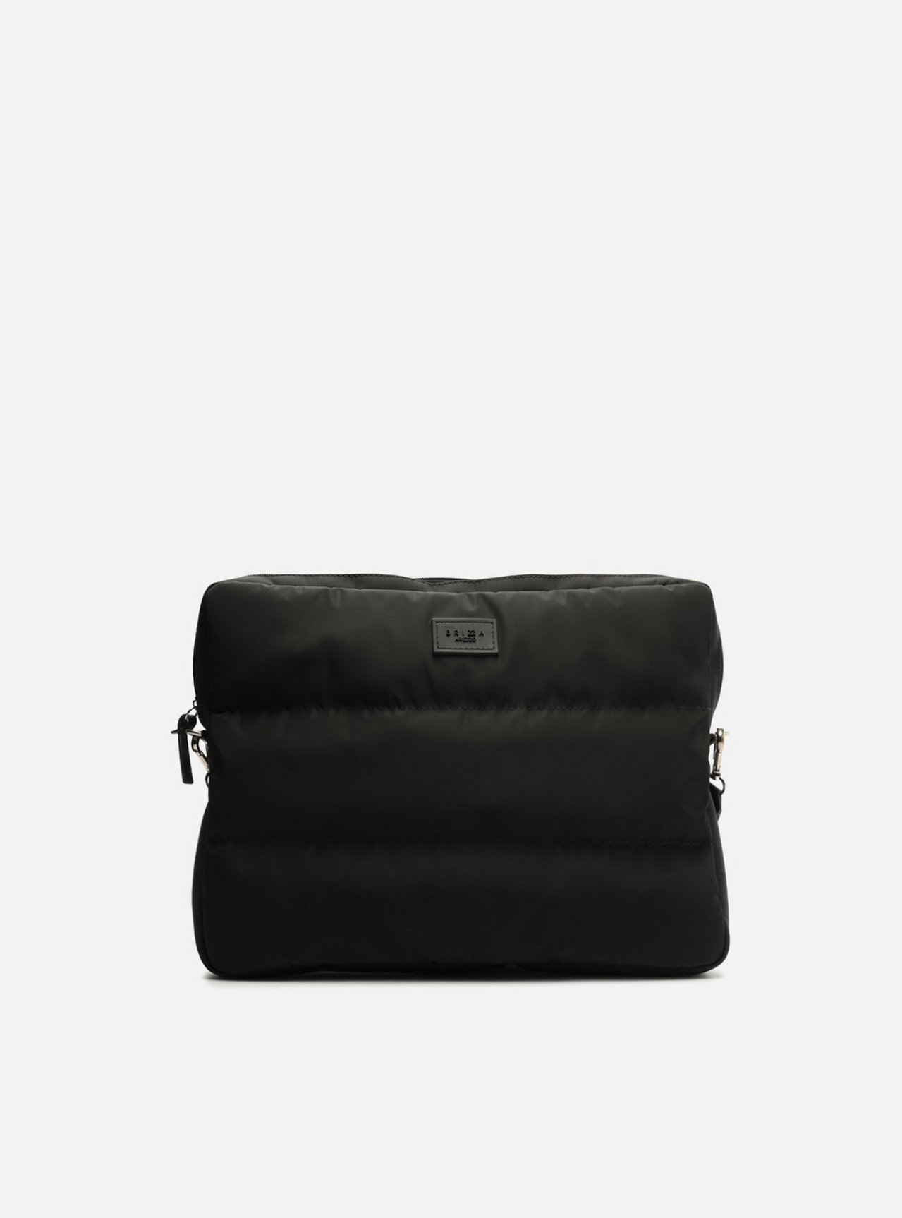 Porta Notebook Preto Nylon Gigi Médio | ZZ MALL