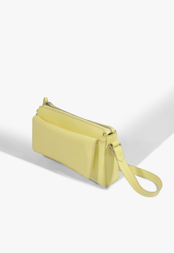 Bolsa Tiracolo Liah Couro Verde Neon | ZZ MALL