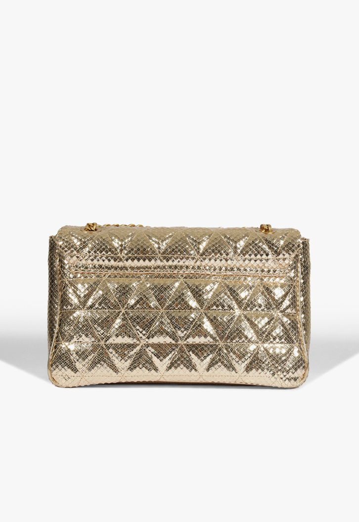 【特別訳あり特価】 Bolsa MALL ZZ | Média Couro Party 944 Schutz Dourada 電気ヒーター
