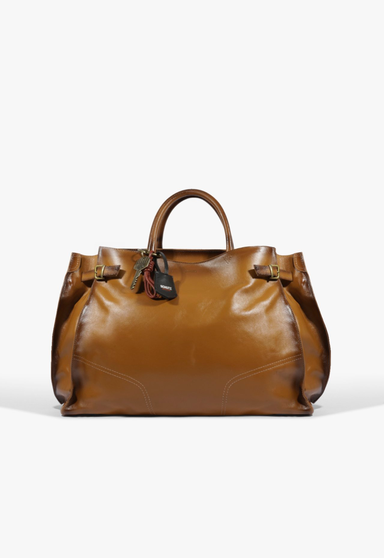 Bolsa Schutz Heaven Heritage Grande Couro Marrom | ZZ MALL