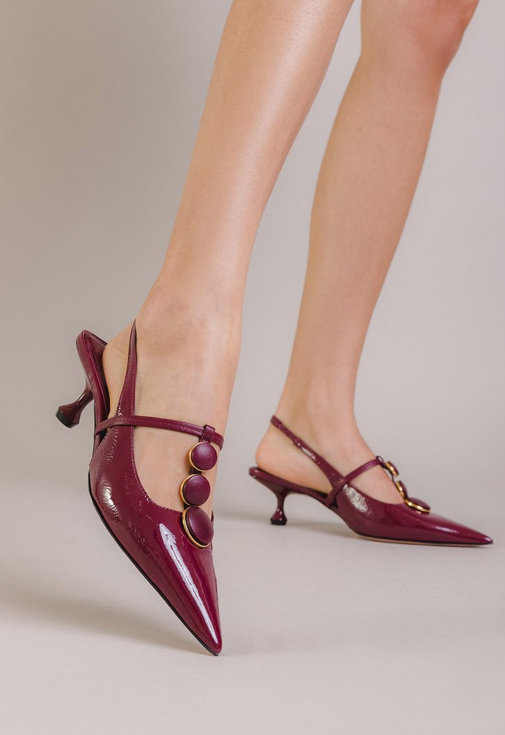 Slingback Alicia Bordô