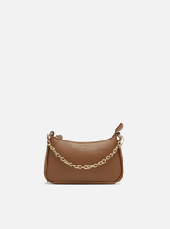 Bolsa Tiracolo Marrom Arezzo Pequena