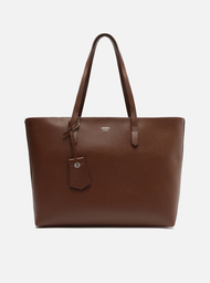 Bolsa Shopping Marrom Arezzo Manu Grande