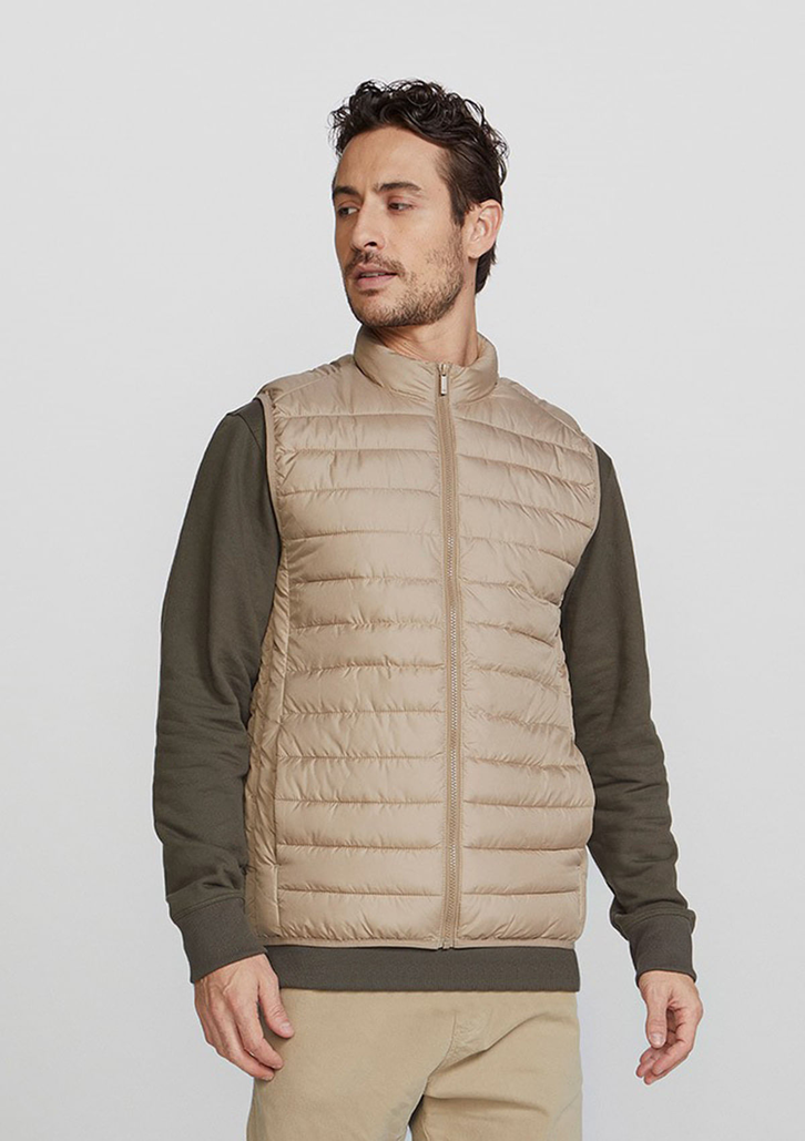 Colete Básico Marrom Hering Puffer Comfort