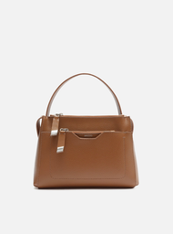 Bolsa Tote Marrom Arezzo Camel Emilly Média
