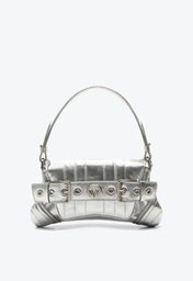 Bolsa Prata Vicenza Shoulder Lien Média
