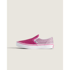 Tênis Slip-On Kids Glitter Rasp Raspberry Rose Infantil
