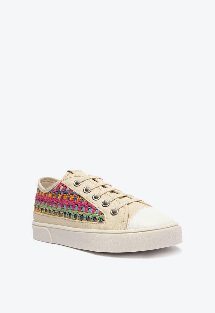 Tênis Infantil Off-White Colorida Arezzo Trama