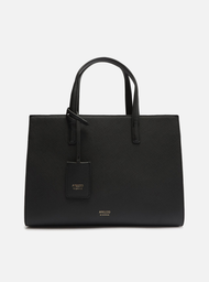 Bolsa Tote Preta Arezzo Grande