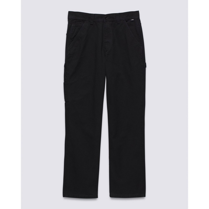 Calça Drill Chore Carpenter Vintage Wash Pant Upland Black | ZZ MALL